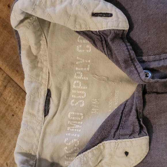 Mossimo Soft Gray buttondown M - Picture 2 of 4